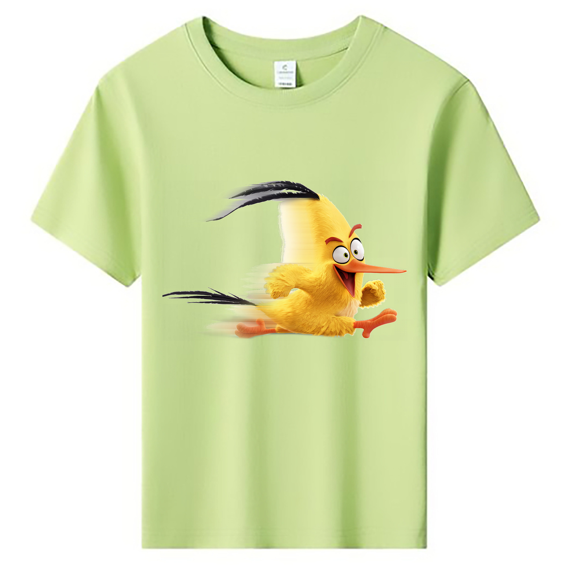 （画像用） Angry Birds アングリーバード 綿100％キッズTシャツ（フロントプリント）